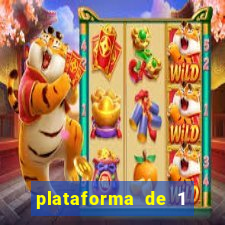 plataforma de 1 real fortune tiger